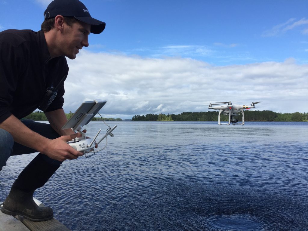 Josh and drone