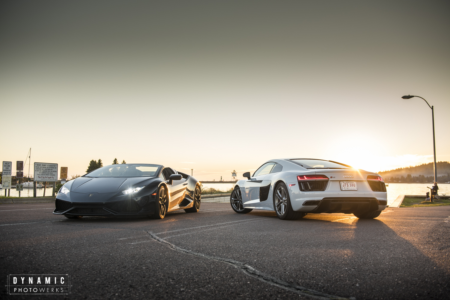 Audi R8 V10 Lamborghini Huracan Spyder