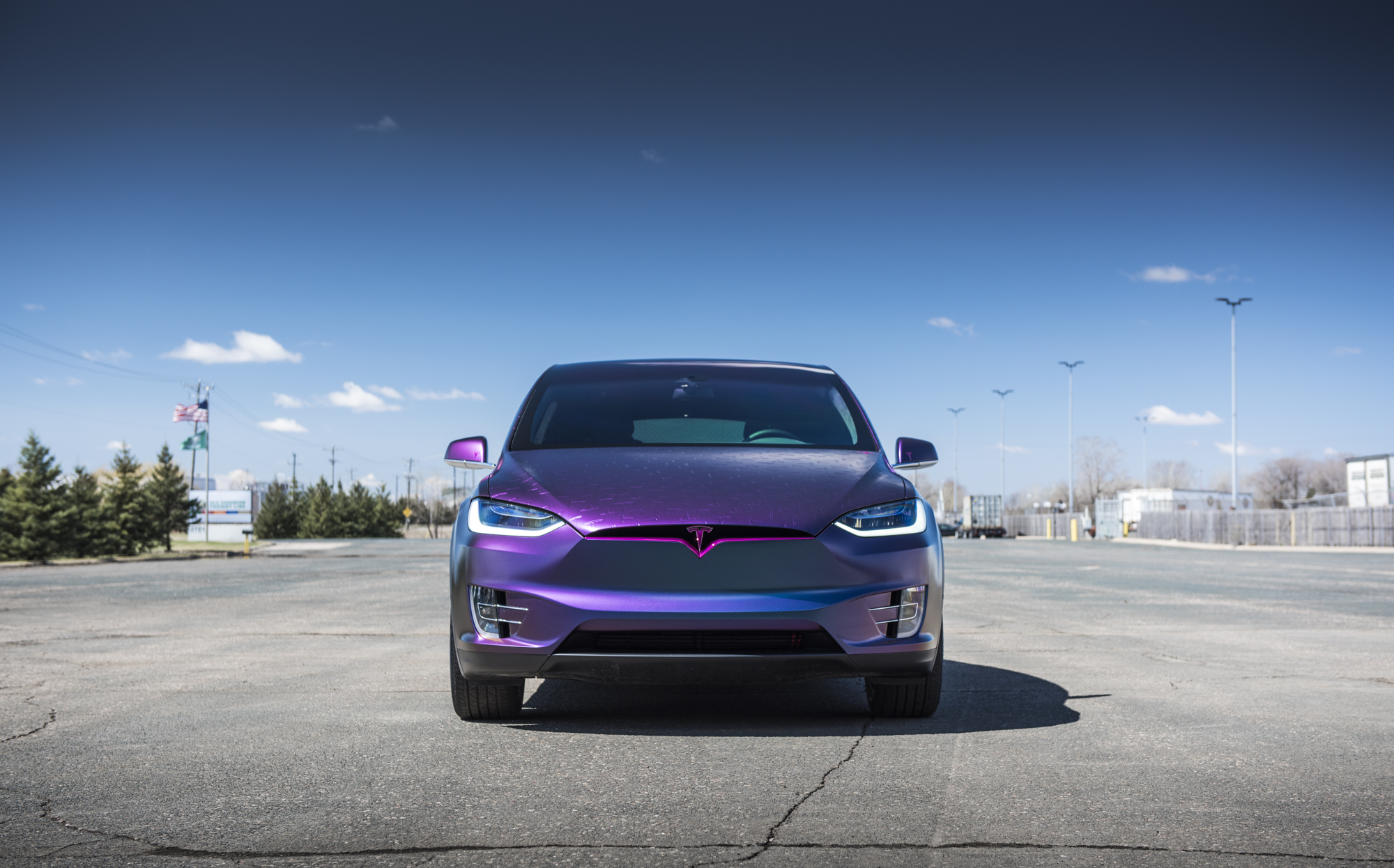 Tesla Model X Custom Vinyl Wrap