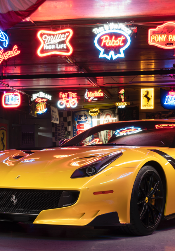 Ferrari F12 TDF giallo triplo strato